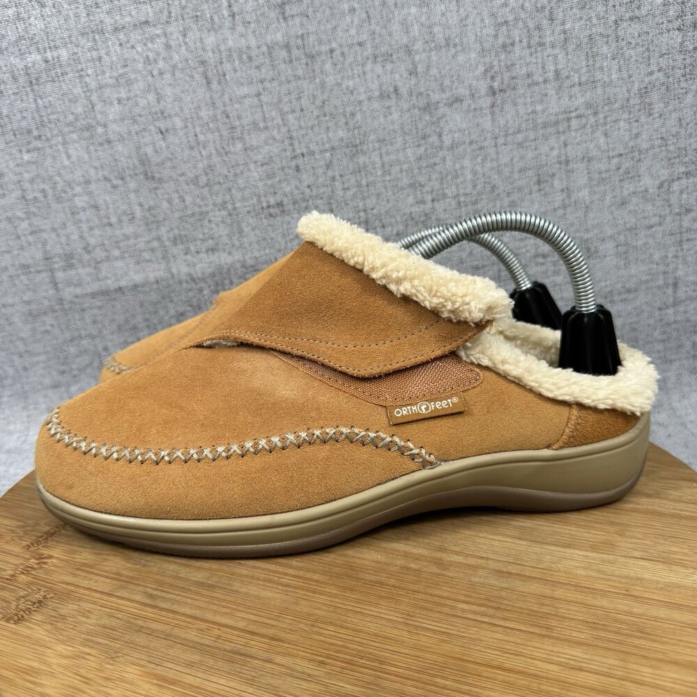Orthofeet Charlotte Mule Clogs Women's Size 9.5 W Orthotic Shoes - Picture 2 of 9